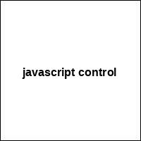 javascript control